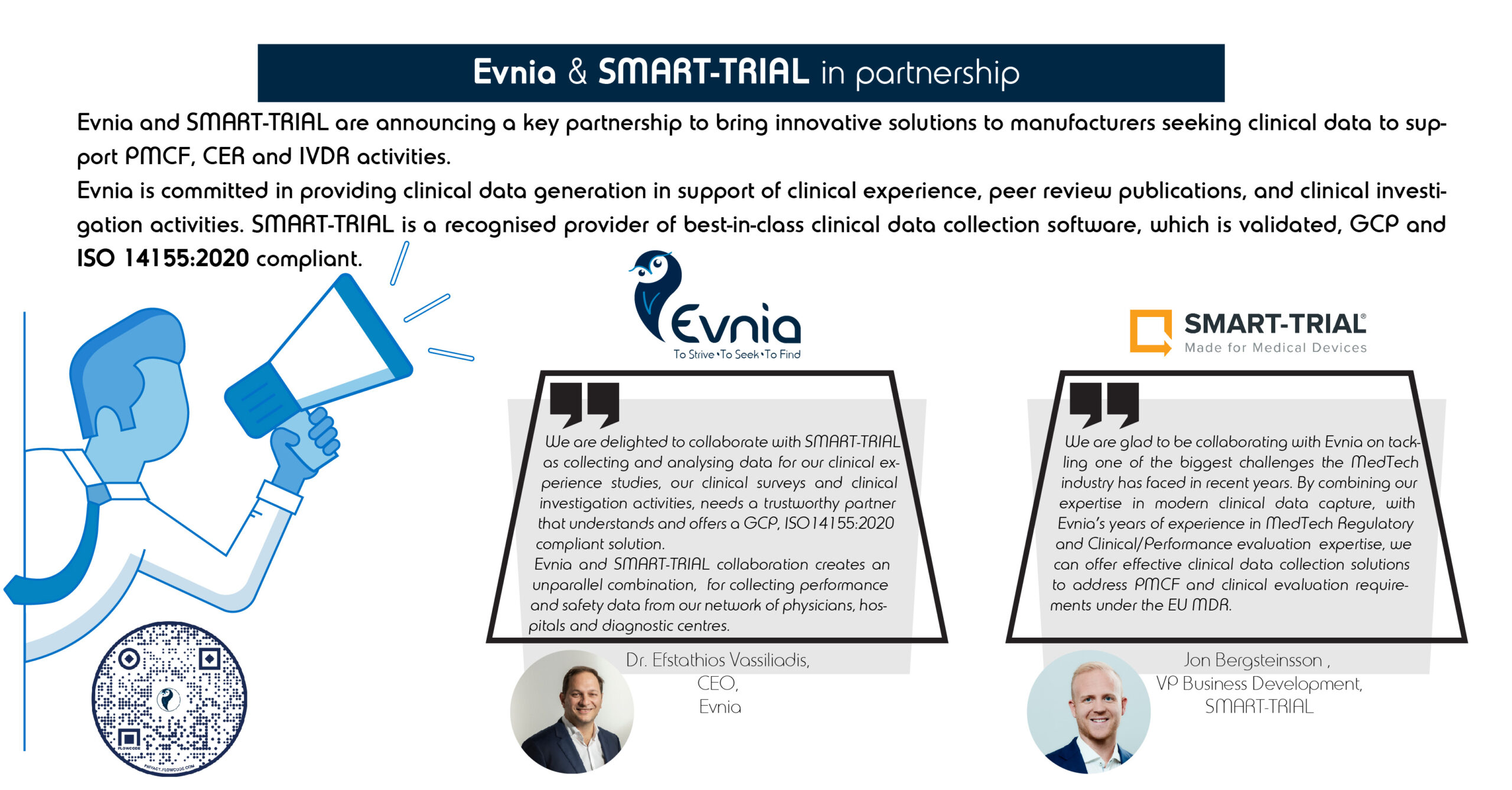 evnia smarttrial partnership REVISED
